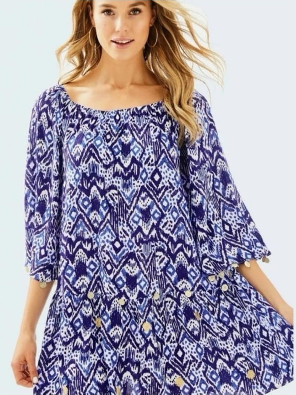 Lilly Pulitzer Delaney Tunic Dress - Large